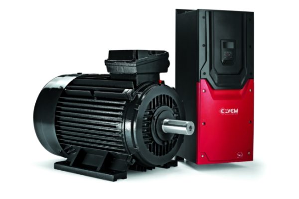 Magnetic motors with separate frequency inverter